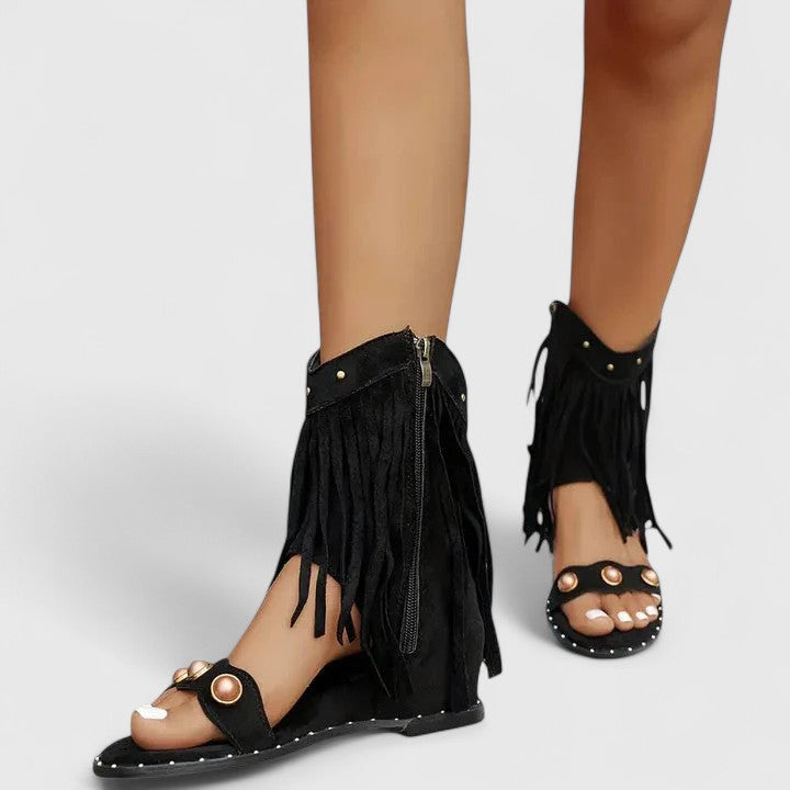Boho Heel Sandals