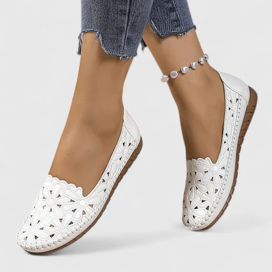 Chic Perforated Flats
