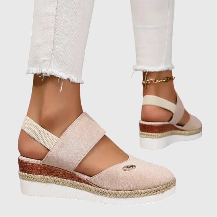 Cushioned Platform Sandals