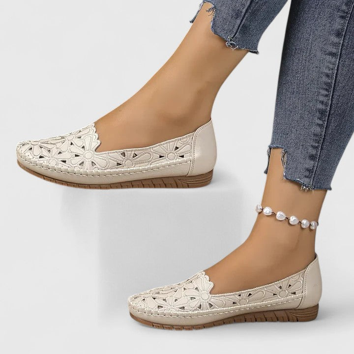 Chic Perforated Flats