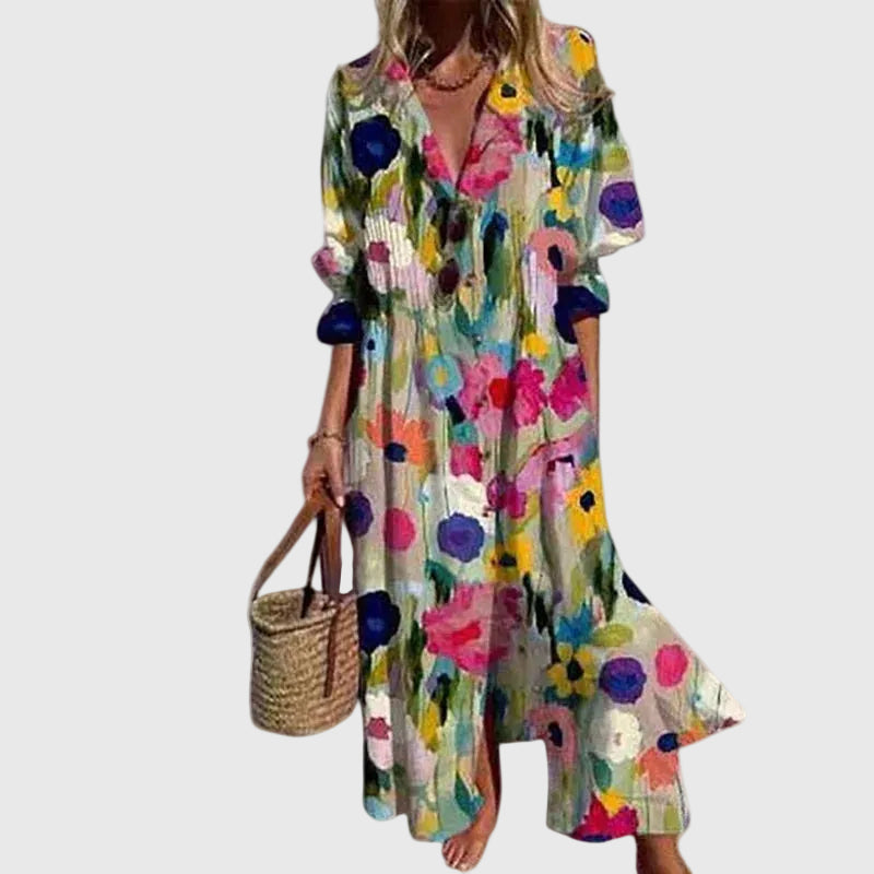 Elegant Bohemian Maxi Dress