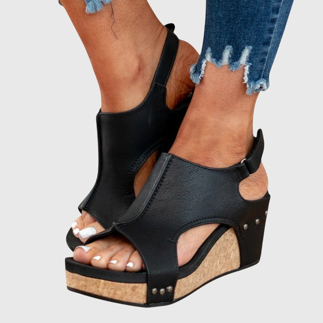 Refined Wedge Sandal
