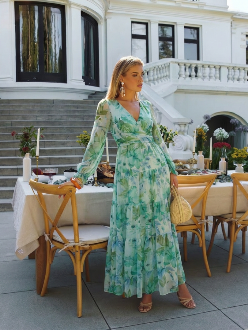 Effortless Long Sleeve Maxi