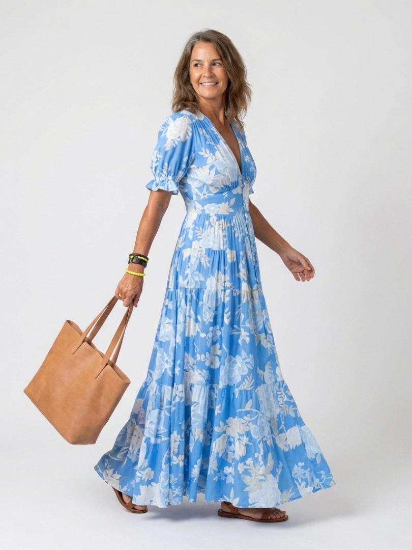 Relaxed Gathered Midi
