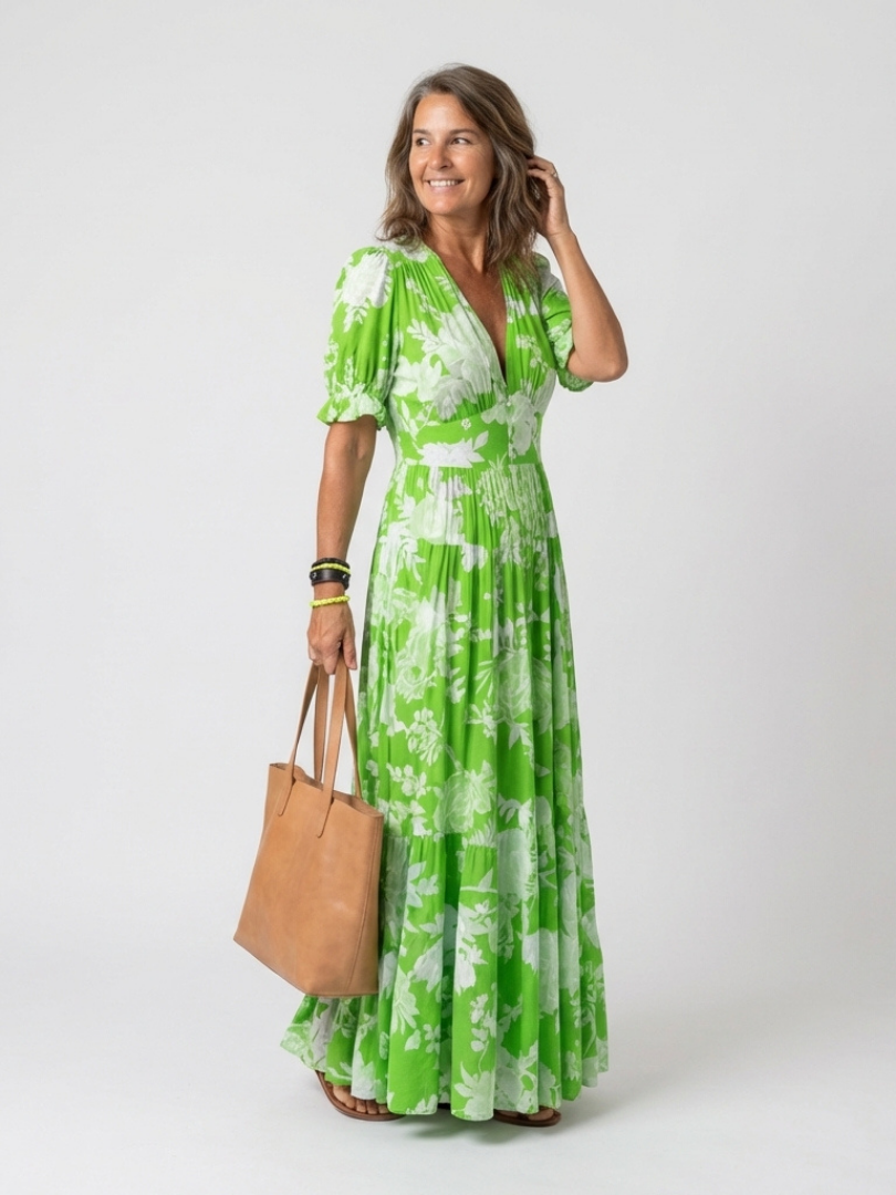 Relaxed Gathered Midi