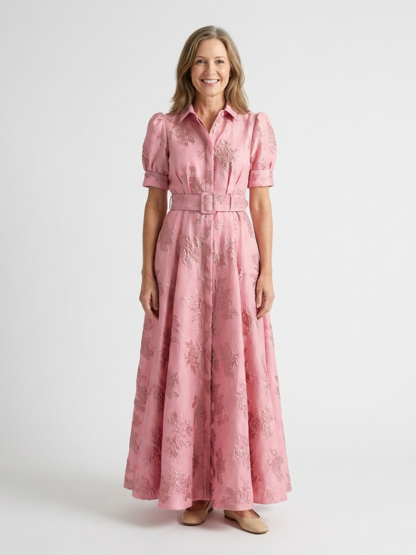 Structured Maxi Dress