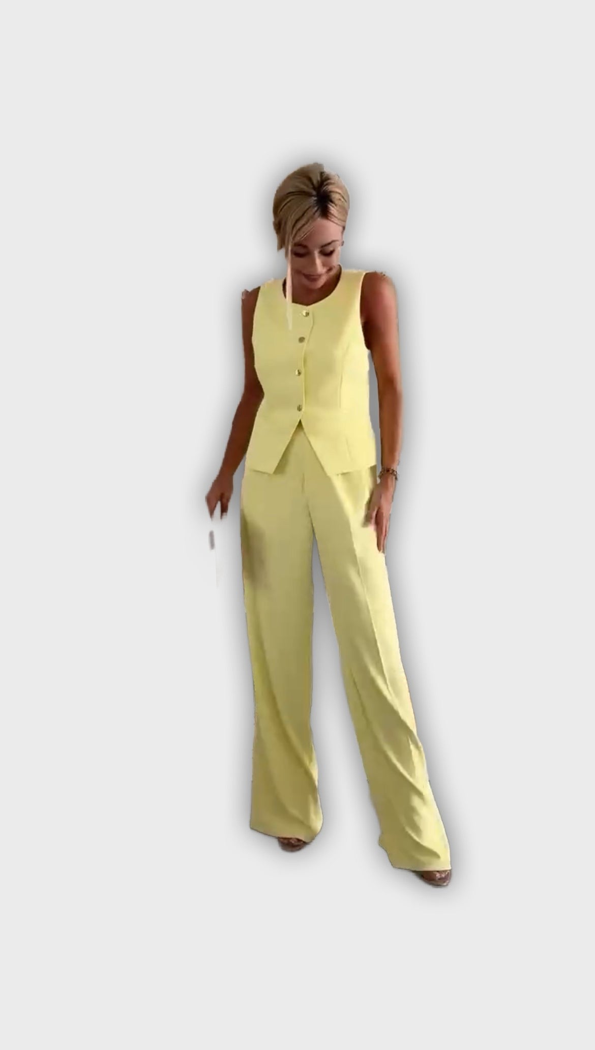 Refined Elegance Tailored Set