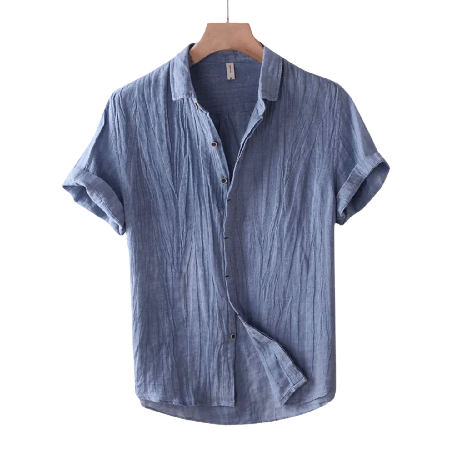 Elegant Short Sleeve Button-Up Shirt