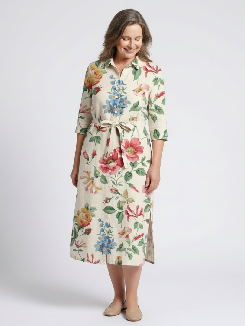 Effortless Collared Midi