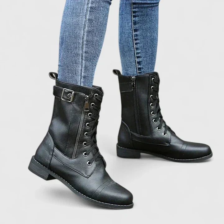 Classic Lace Comfort Boots