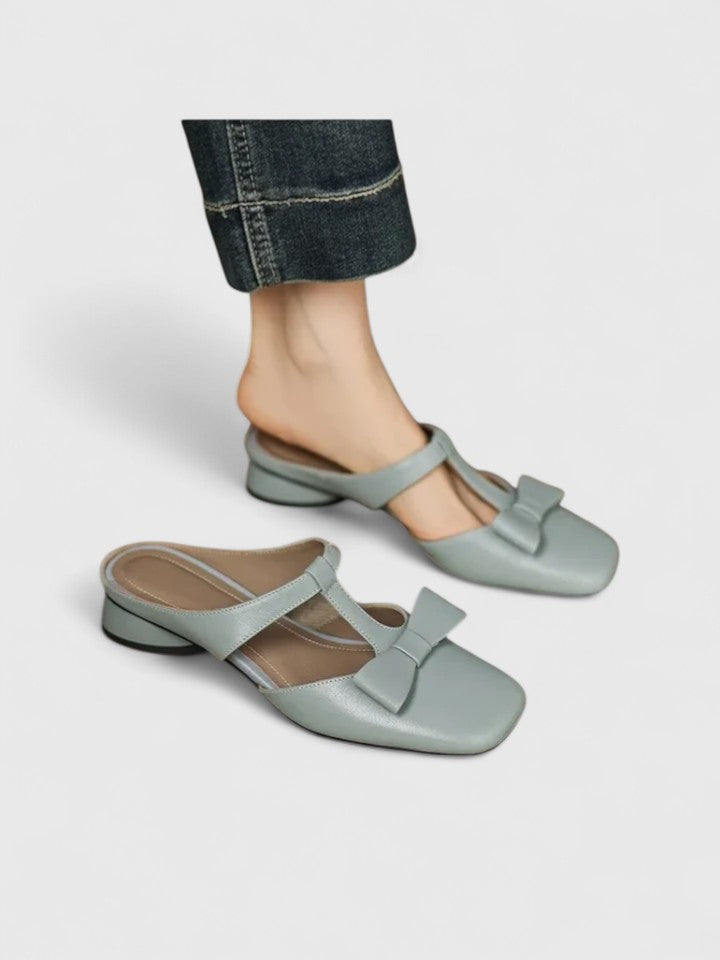 Refined Square-Toe Sandal