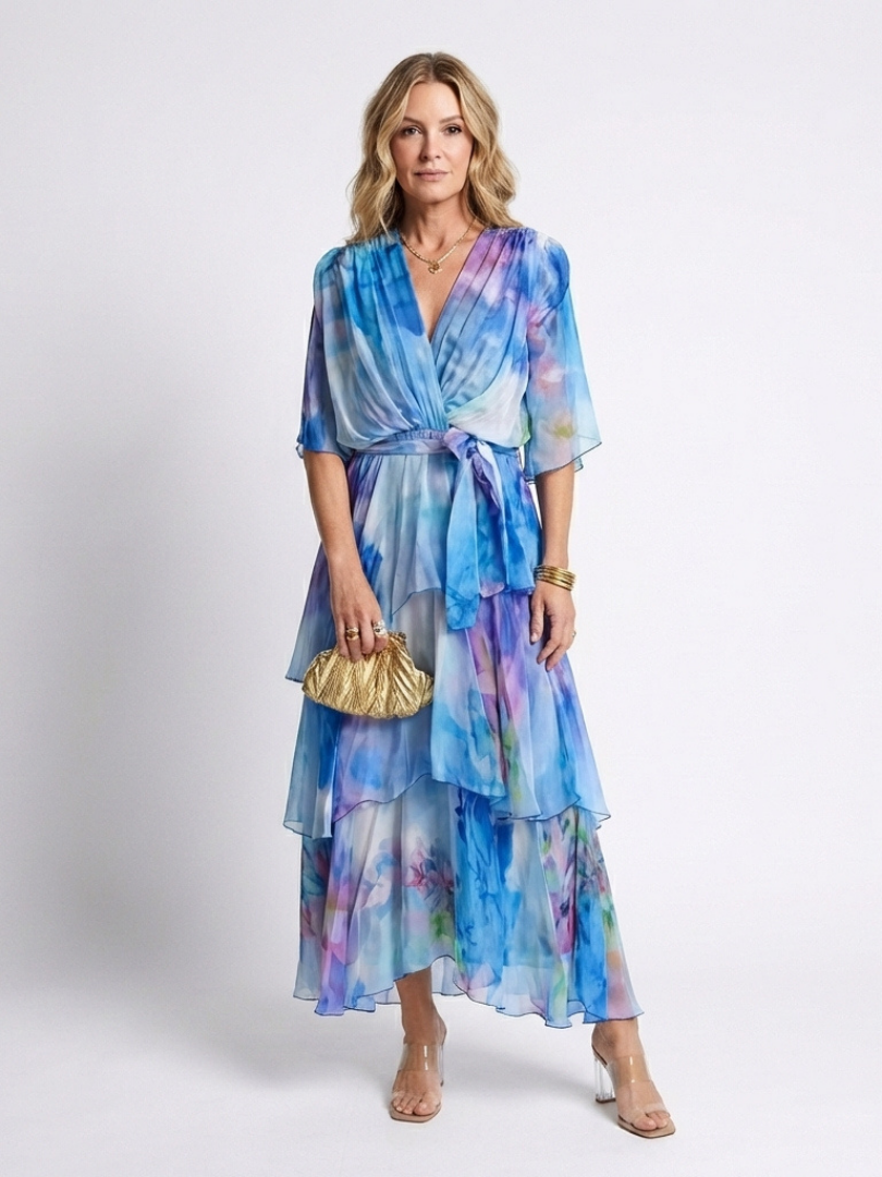 Layered Maxi Dress