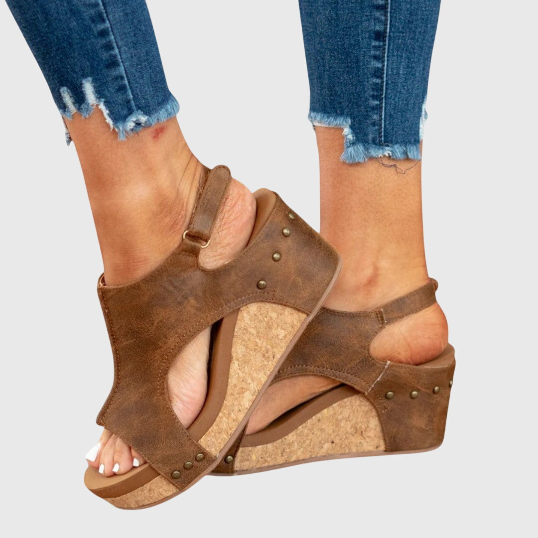 Refined Wedge Sandal