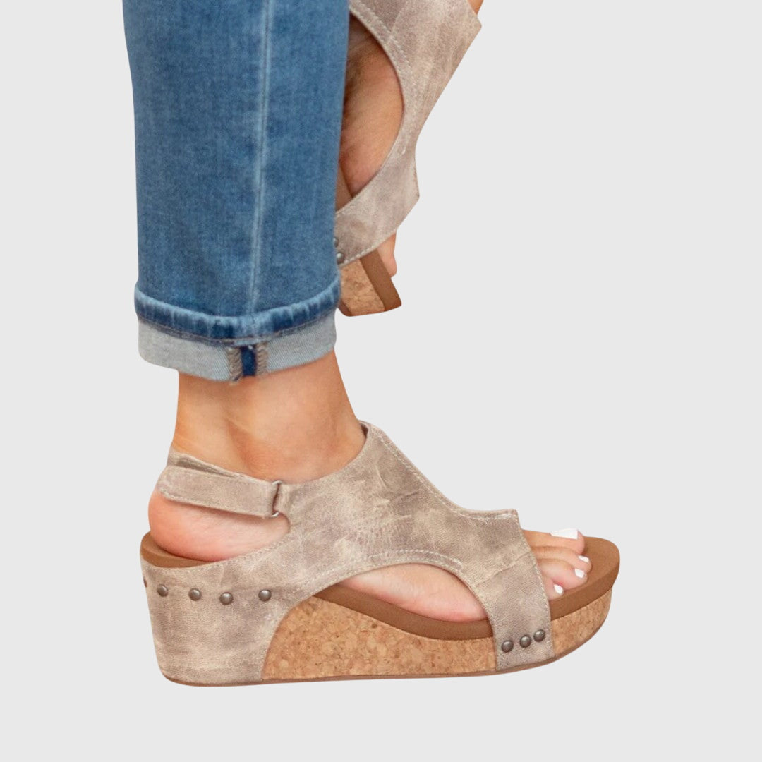 Refined Wedge Sandal