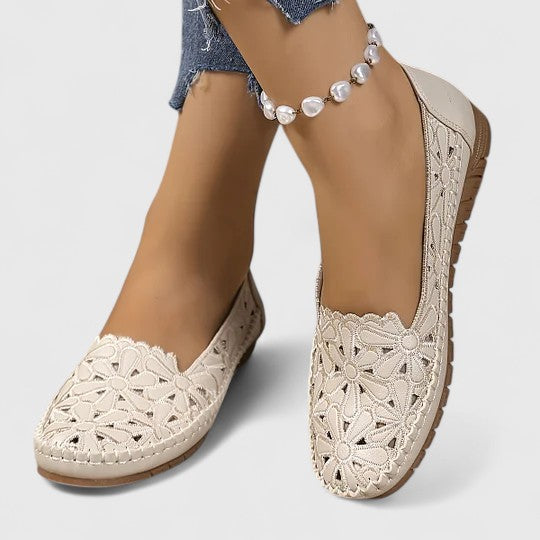 Chic Perforated Flats