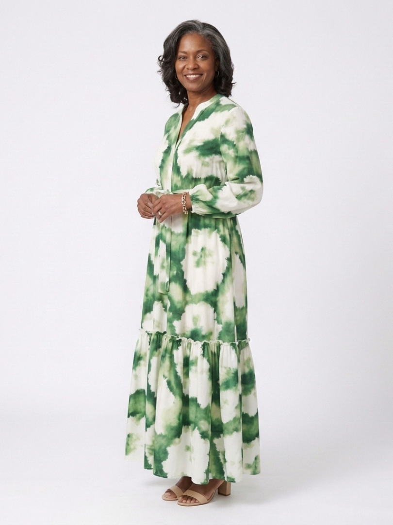 Tiered Maxi Dress
