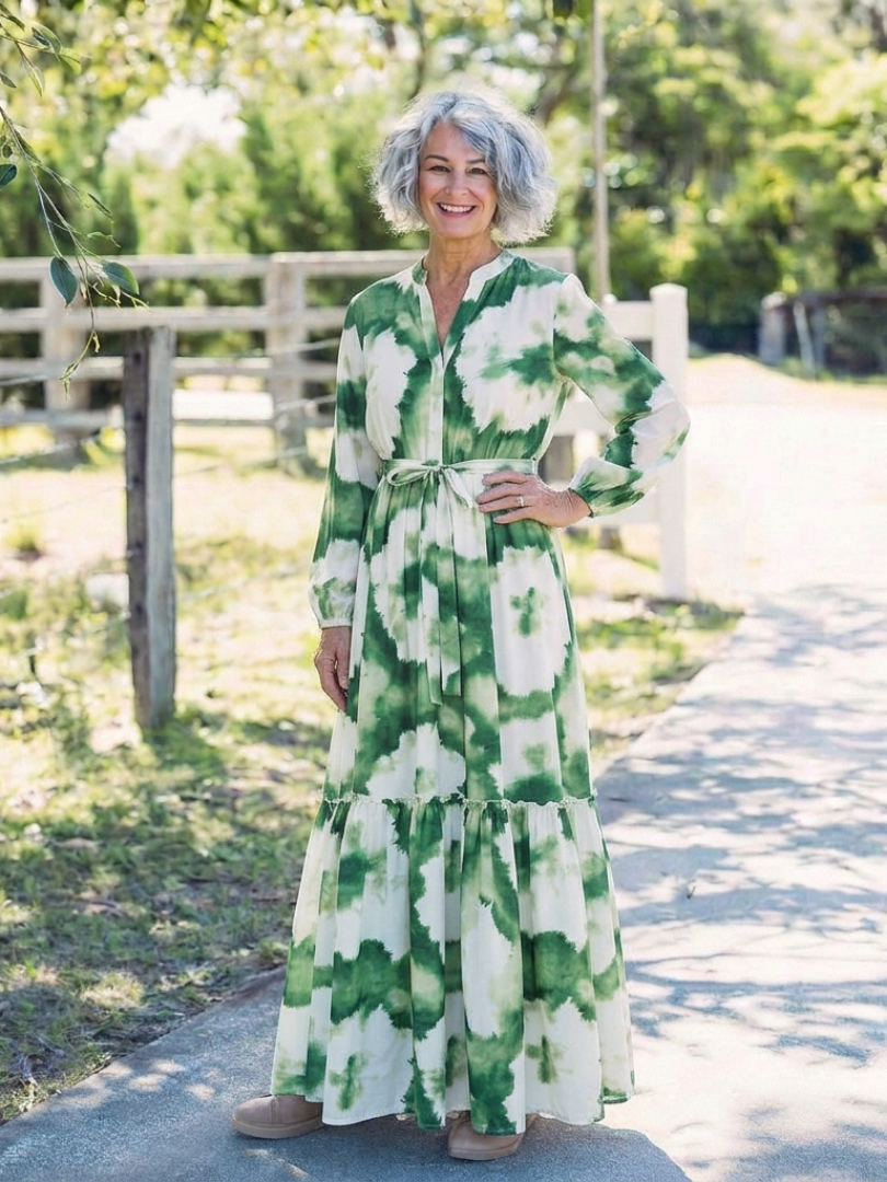 Tiered Maxi Dress