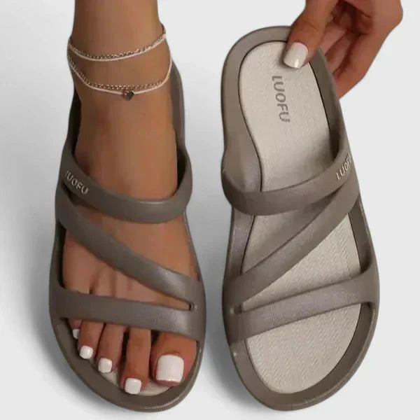 Supportive Slip-On Sandals