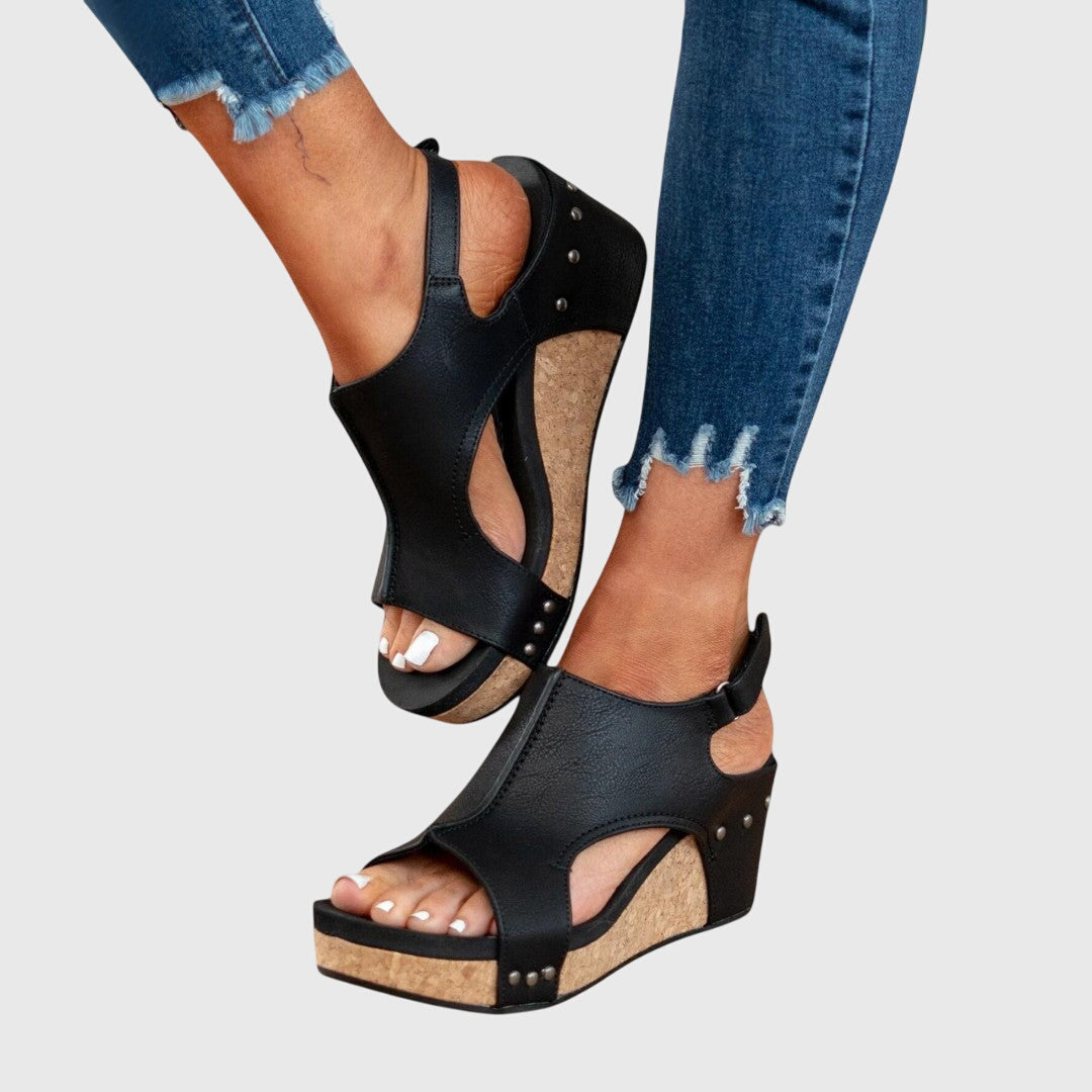 Refined Wedge Sandal
