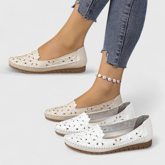 Chic Perforated Flats