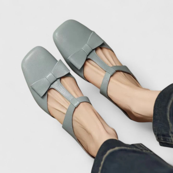 Refined Square-Toe Sandal