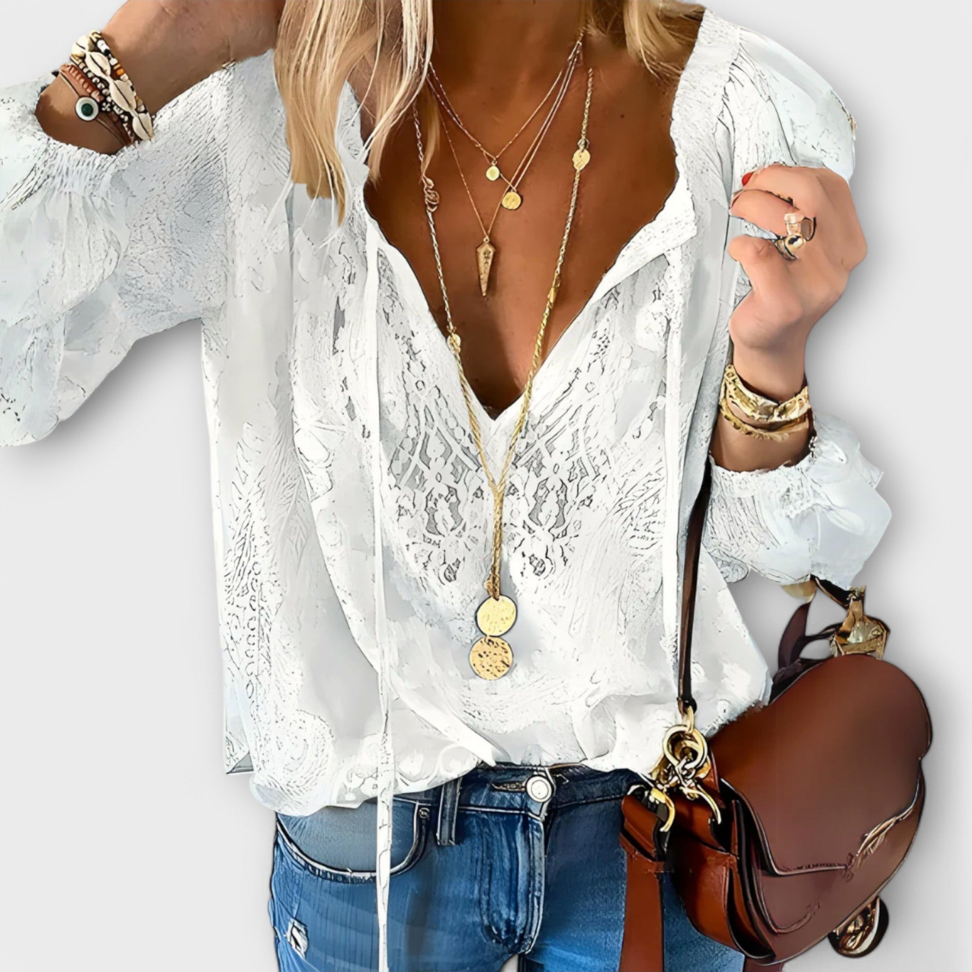 Bohemian Lace Blouse