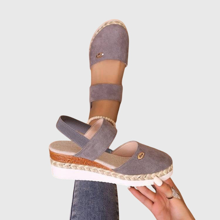 Cushioned Platform Sandals