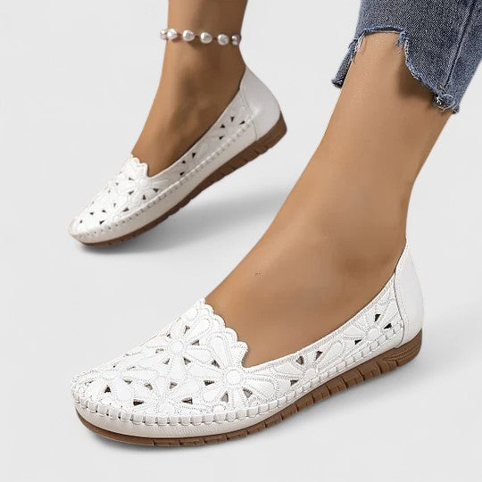 Chic Perforated Flats