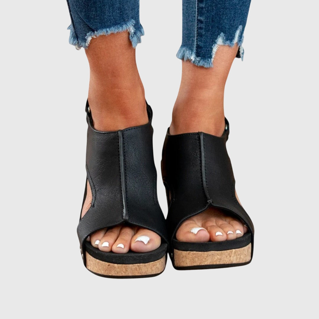 Refined Wedge Sandal