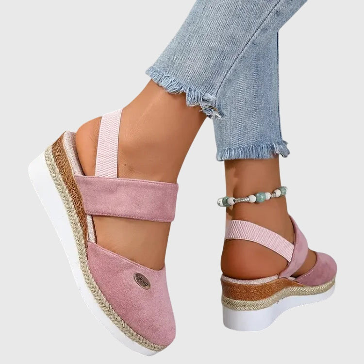 Cushioned Platform Sandals