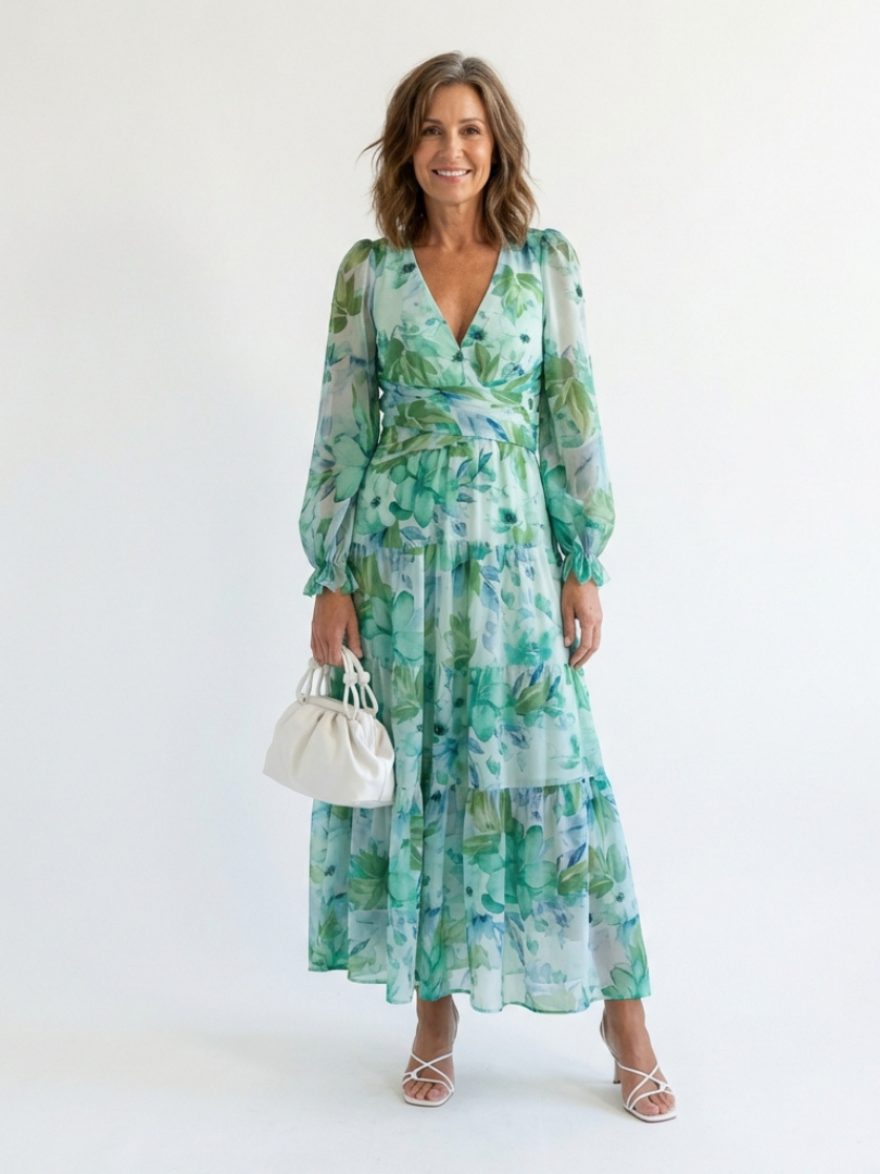 Effortless Long Sleeve Maxi