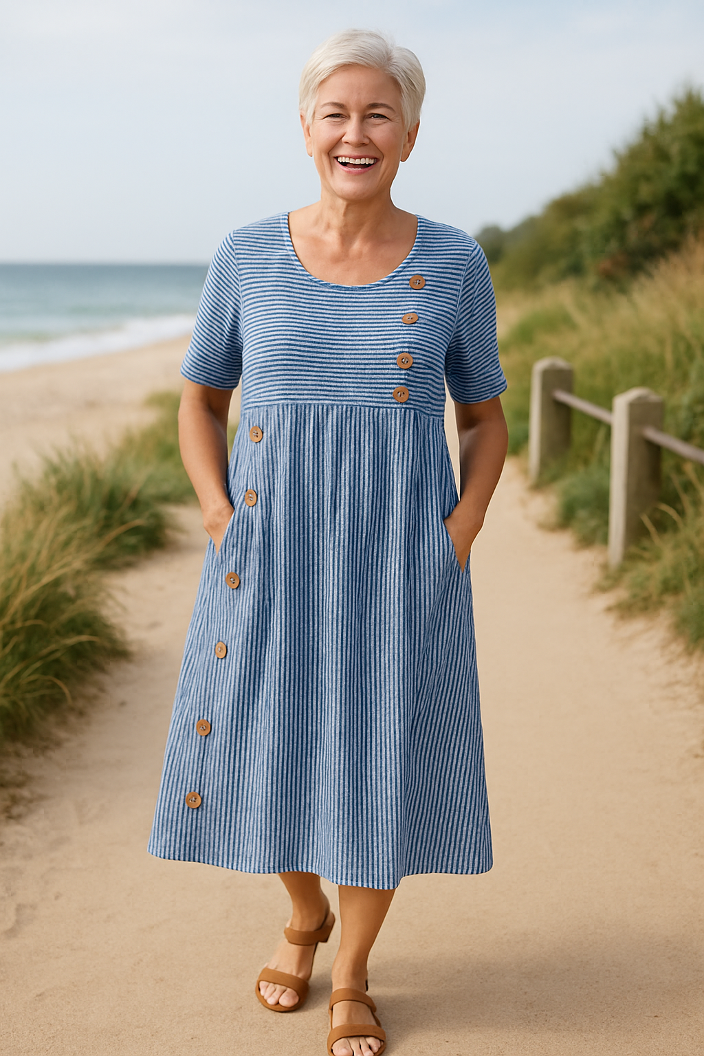A-Line Pocket Dress