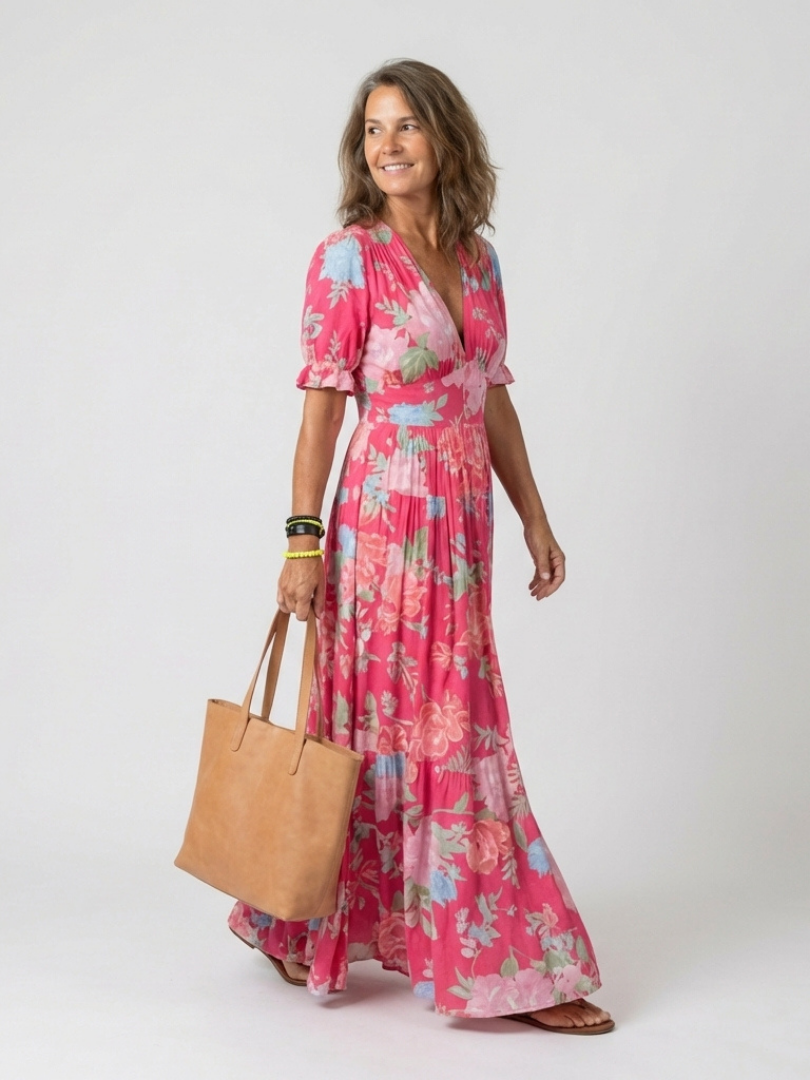 Relaxed Gathered Midi
