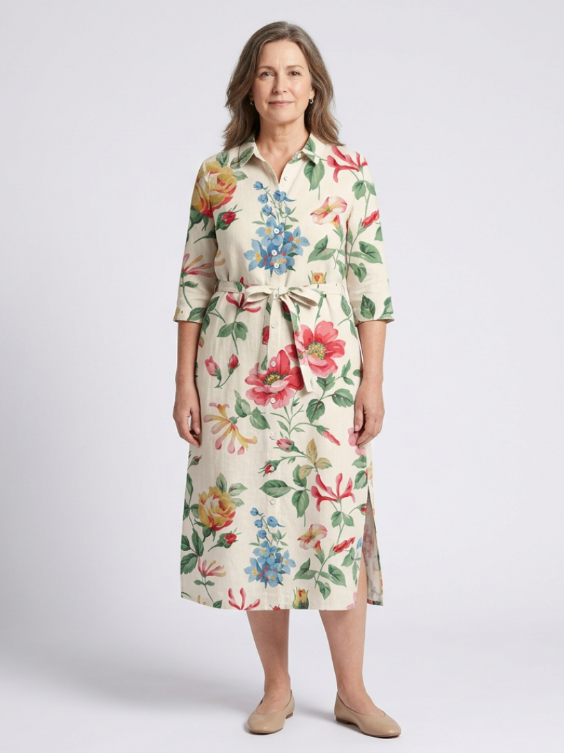 Effortless Collared Midi
