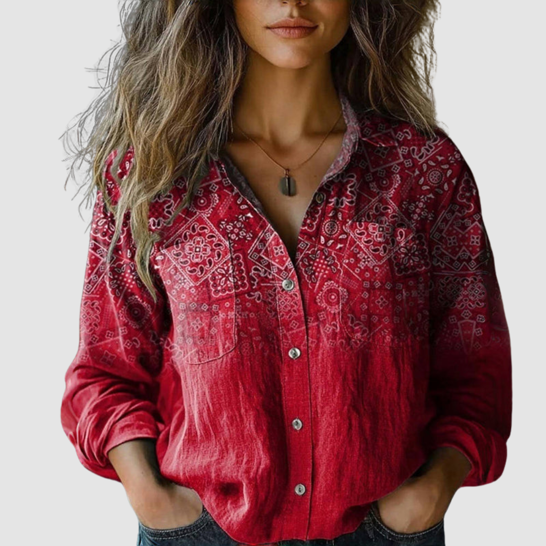 Bohemian Print Shirt