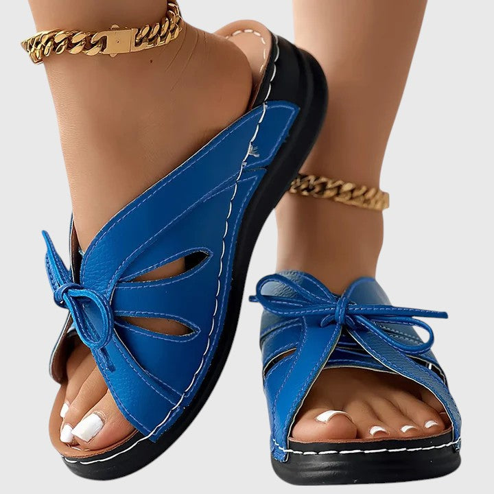 Bow Accent Comfort Slides