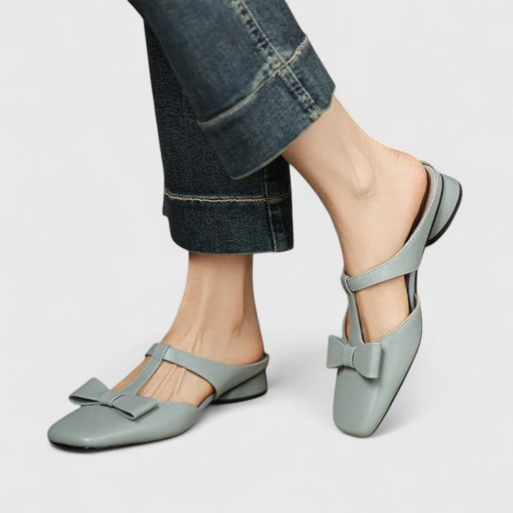 Refined Square-Toe Sandal