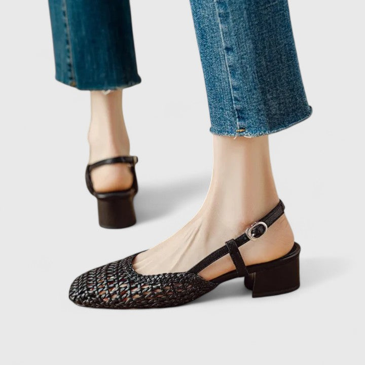Chic Ankle-Strap Heel