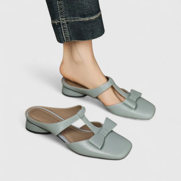 Refined Square-Toe Sandal