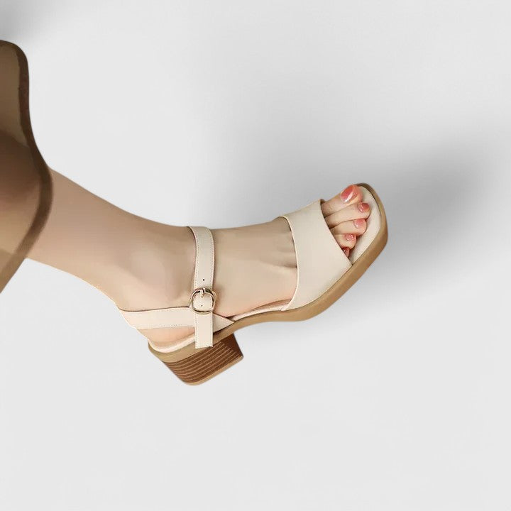 Vintage Square-Toe Sandal