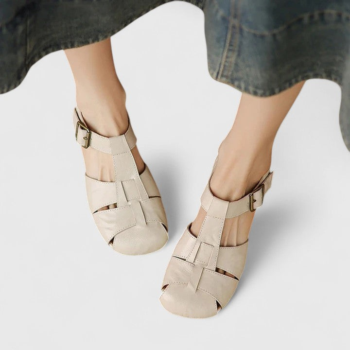 Elegant Square-Toe Sandals