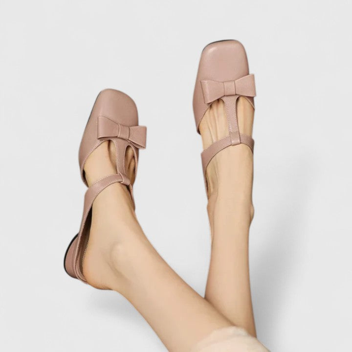 Refined Square-Toe Sandal