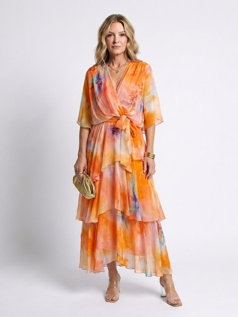 Layered Maxi Dress