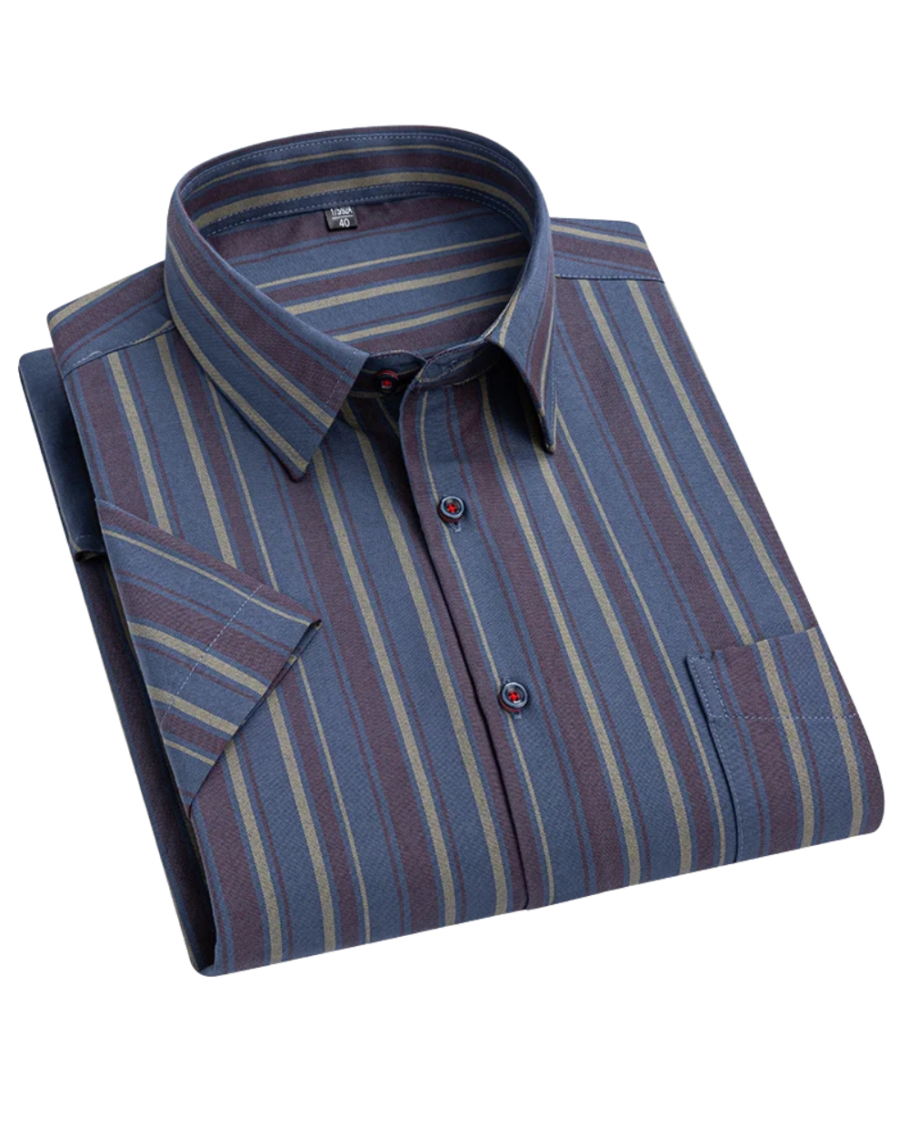 Short-Sleeve Cotton Shirt