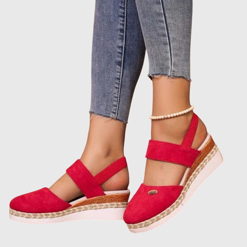 Cushioned Platform Sandals