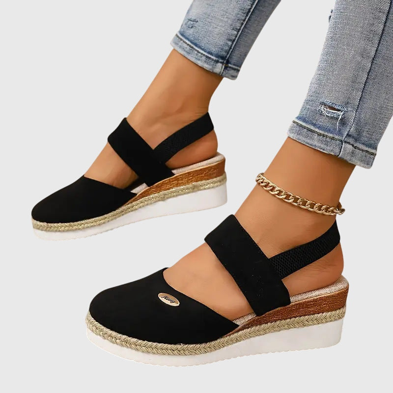 Cushioned Platform Sandals