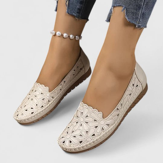 Chic Perforated Flats
