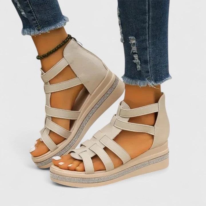 Strappy Summer Wedges