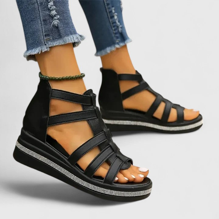 Strappy Summer Wedges