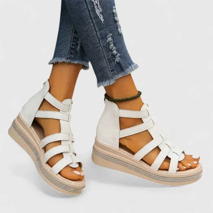 Strappy Summer Wedges